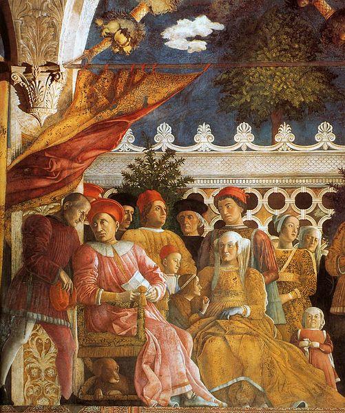 Andrea Mantegna The Court of Gonzaga France oil painting art